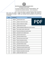 MPMG Concurso Promotor Substituto Relação Inscrições Preliminares Deferidas Prova Preambular