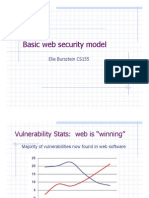 Bursztein CS 155 - Basic Web Security Model