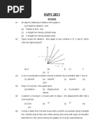 Type KVPY Questions