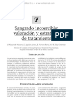 Sangrado Incoercible. Valoracio Ün y Estrategia de Tratamiento