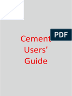 Cement Publication
