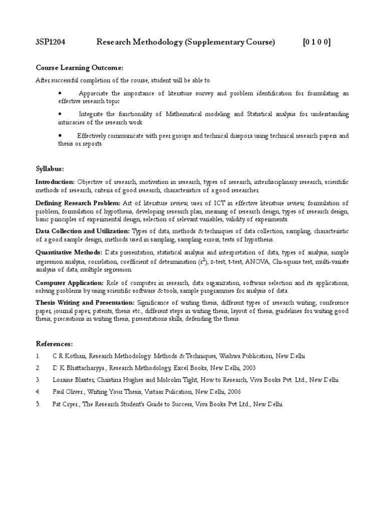 6 Research Methodology 22072014 010304AM Research Design Statistics