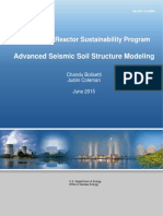 INL-EXT-15-35687 Advanced Seismic Soil Structure Modeling
