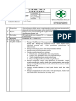 Sop Alur Pelayanan Laboratorium