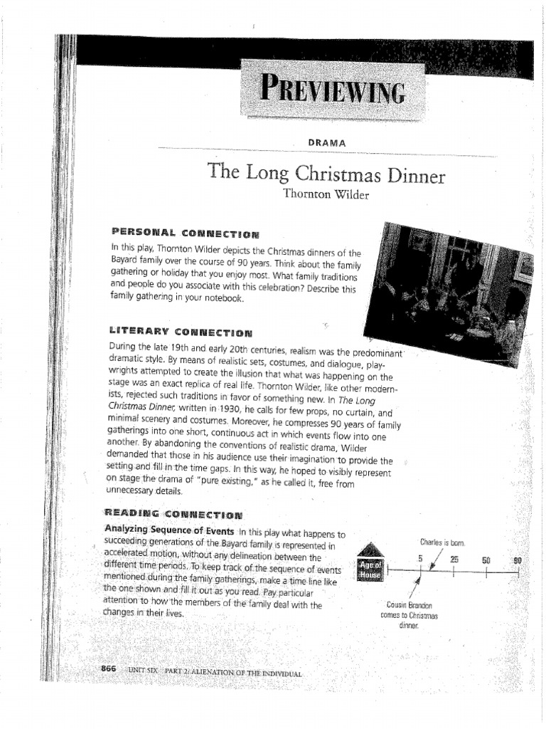 The Long Christmas Dinner PDF