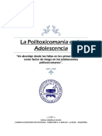 La Politoxicomanía en La Adolescencia