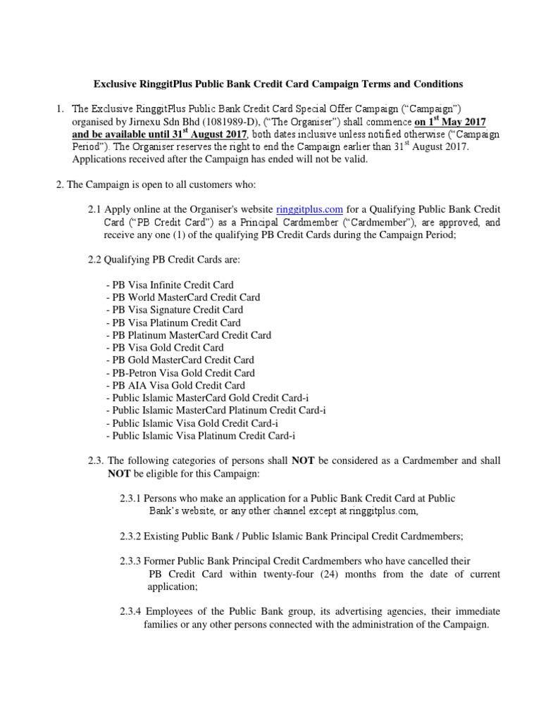 public islamic bank section 14-1