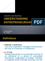 Understanding Entrepreneurship