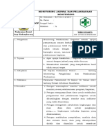 5.2.3.2 Sop Monitoring Jadwal Dan Pelaksanaan Monitoring