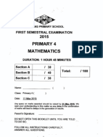 P4 Math SA1 2015 Nanyang Exam Papers