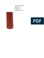 33KV Epoxy Insulator PG 027