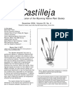 Castilleja: A Publication of The Wyoming Native Plant Society