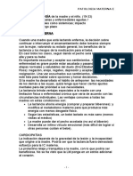 Tema E: Patología Materna e Infantil en Lactancia Materna