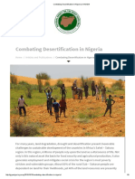 Combating Desertification in Nigeria - NAGGW