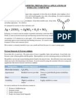 Inorganic Compounds: Properties, Preparation & Applications