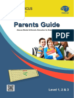 Indian Abacus Course Parents Guide