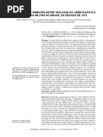 FÉ E POLÍTICA - EMBATES ENTRE TEOLOGIA DA LIBERTAÇÃO E A DITADURA MILITAR NO BRASIL DA DÉCADA DE 1970 (ARTIGO).pdf