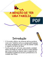 A BENÇÃO DE TER UMA FAMILIA