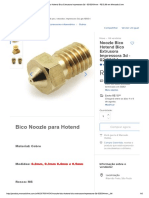 Bico Com Furo de Diâmetro 0,4 Mm - Mercado Livre