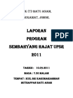 Program Selepas UPSR 2011