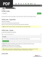 Belajar HTML Link Dari WWW W3schools Com