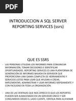 Introduccion A Ssrs