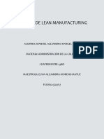 Reporte de Lean Manufacturing