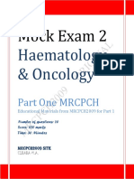 Haematology and Oncology Mock
