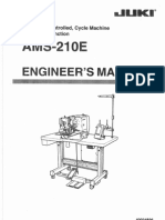 Manual de Máquina de Coser Juki No E369-01