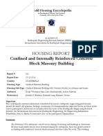 Confined and Internally Reinforced Concrete Block Masonry Building