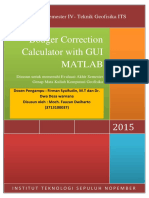 GUI MATLAB Applied in Bouger Correction PDF