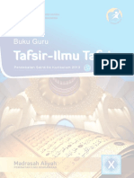 Buku Guru Tafsir Kelas 10