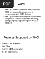 Ahci PPT