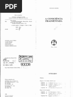 ORTIZ - A Consciência Fragmentada - Cap. 1