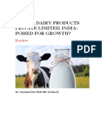 Case Study Shimla Dairy 