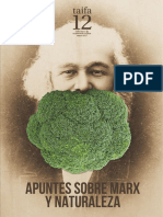 TAIFA 12: Apuntes sobre Marx y naturaleza