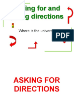 4 - Giving Directions