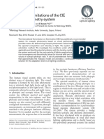 Mathematical Limitations of The CIE Mesopic Photometry System