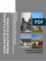 ARCHITECTURAL RENOVATIONS: the modern Kazakhstan’s architecture building shapes remodeling in the World architectural context / the Album of typical examples / by Dr. Konstantin I.Samoilov. - Almaty, 2017. - 81 p.