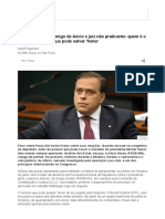 Herdeiro Político, Amigo de Aécio e Juiz Não Praticante_ Quem é o Autor Do Relatório Que Pode Salvar Temer - BBC Brasil