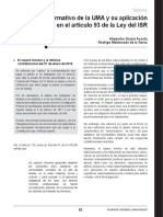 Marco Normativo de La UMA y Su Aplicación Consultorio Fiscal Marzo 2017