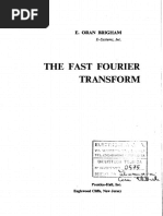 Brigham - Fast Fourier Transform PDF