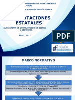 Contrataciones estatales: modalidades y procesos