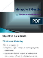 1 Técnicas de Marketing (Apresentação)