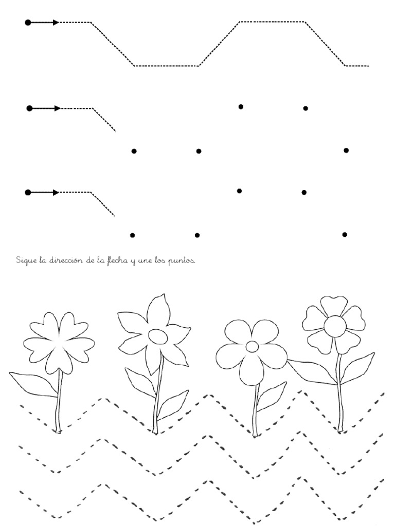 Actividades de líneas inclinadas para niños | PDF | Naturaleza
