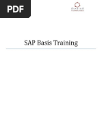 01-SAP Basis Training Document