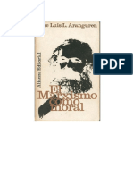 Aranguren El Marxismo Como Moral