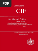 Manual Prático da CIF - Classificação Internacional de Funcionalidade, Incapacidade e Saúde