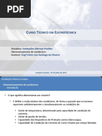 Aula 12-Dimensionamento de Condutores PDF