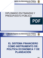 Sistema Financiero Política y Planeación 2014